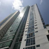 sky blue tower